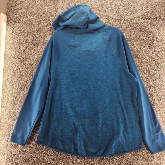 Champion Duo Dry XL green hoodie long sleeve pullover sweatshirt - Picture 8 of 8